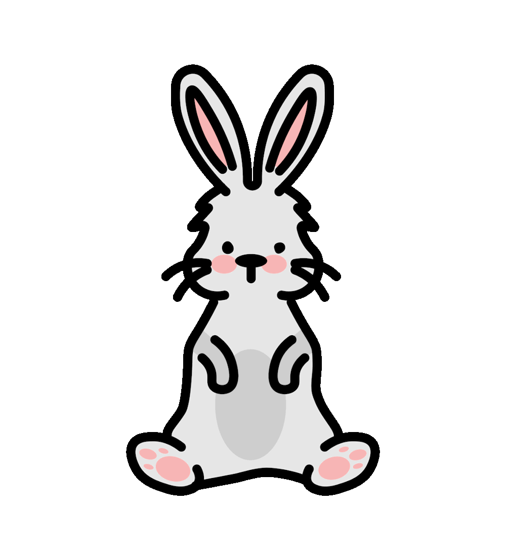 Bark&Bloom Agency – Deine vegane Werbeagentur, Bunny, Hase, Kaninchen, Illustration, Animation Bark&Bloom Agency - Deine vegane Werbeagentur, Bunny, Hase, Kaninchen, Illustration, Animation