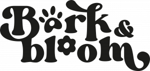 Bark&Bloom deine vegane Werbeagentur, Logo, Branding, Design, Pfote, Blume, Bark, Bellen, Bloom, blühen,